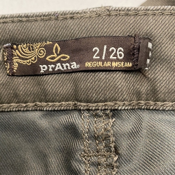 Prana Women's 2/26 Kayla Jean Skinny Slim Fit Performance Denim Stretchy Brown - Picture 14 of 16